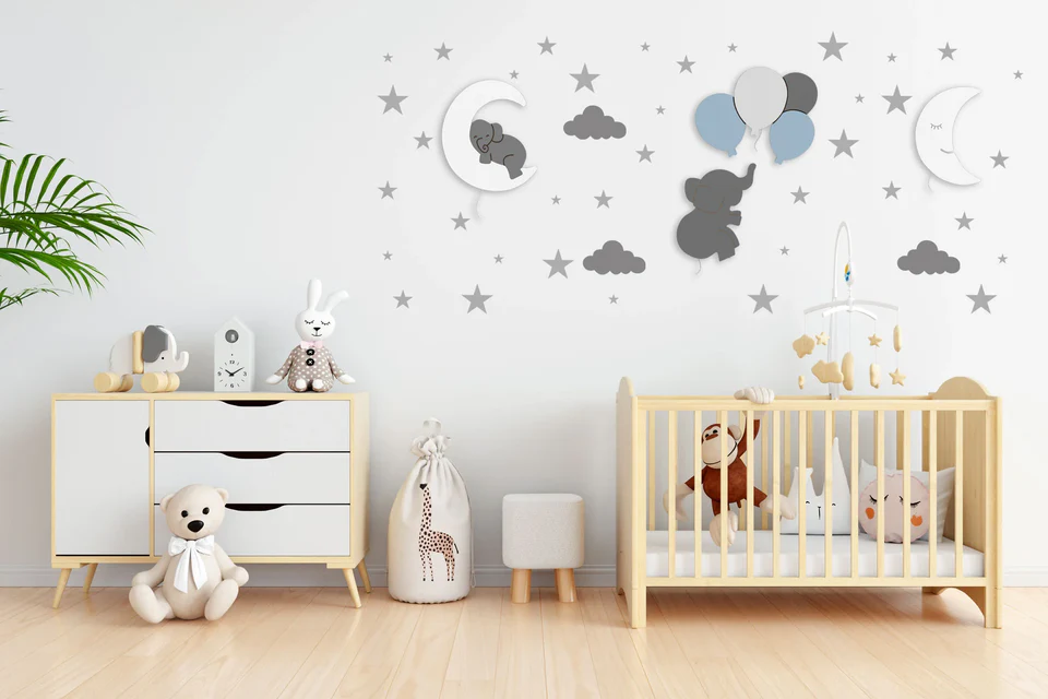 Original Baby Room Decoration : Opting for an Animal Theme